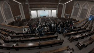 Vídeo Igreja Congregação 4k 6